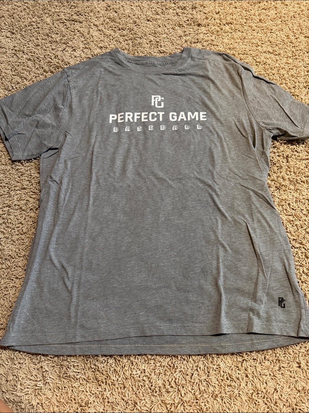 Perfect Game Men's Short Sleeve Tee - Gray